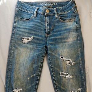 American Eagle Super Stretch Hi Rise Jeggings